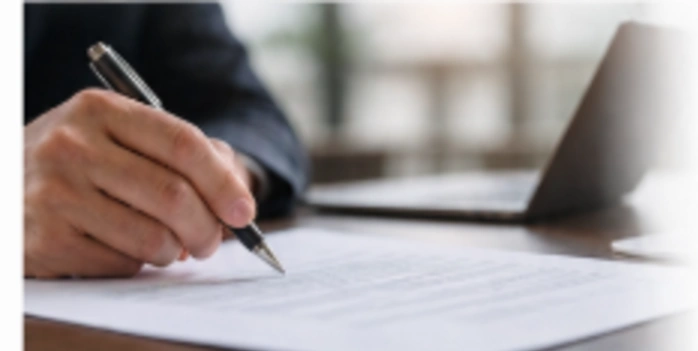 Signing an export contract